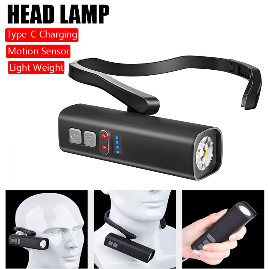 Led Headlight Bulbs - Süper Parlak Kulak Klipsli Far USB