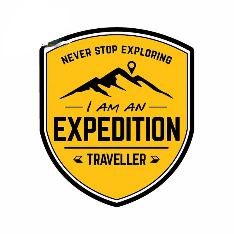 Car Accessories Nz - 13cm Expedition Seyahat Araba Çıkartması Keşfetmeyi