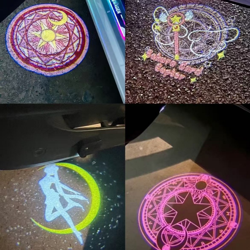 Car Accessories Company - Sailor Moon Anime Araba Karşılama Işığı
