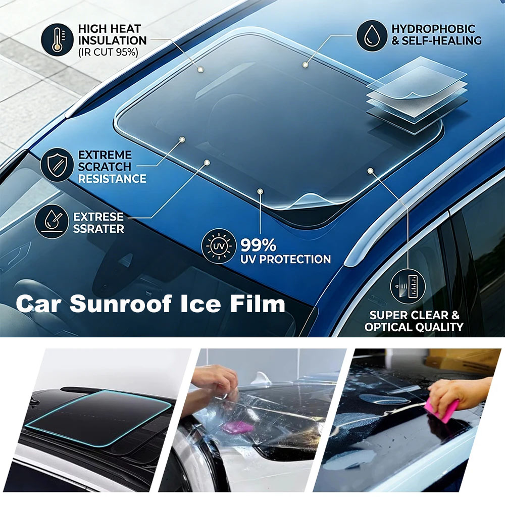 Tinted Window Film - 7.5 milyon ton/saat Kapasiteli Araba Sunroof
