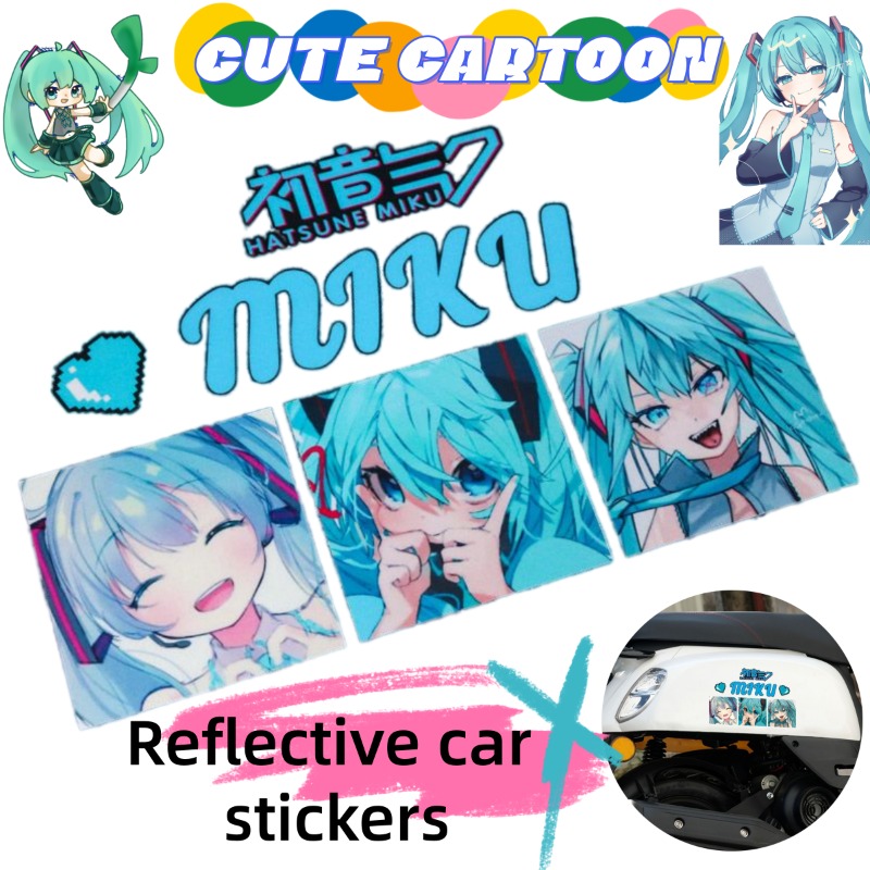 Car Accessories Toy - 2026 Yeni Yaratıcı Hatsune Miku Anime