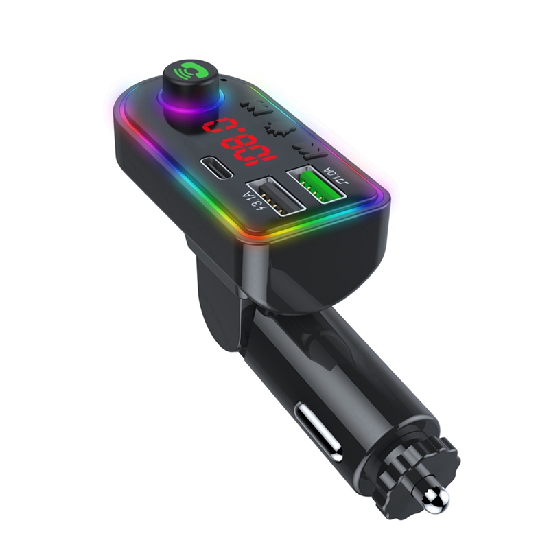 Fm Transmitter - 3.1A hızlı şarj ile ABGZ-F8 Bluetooth