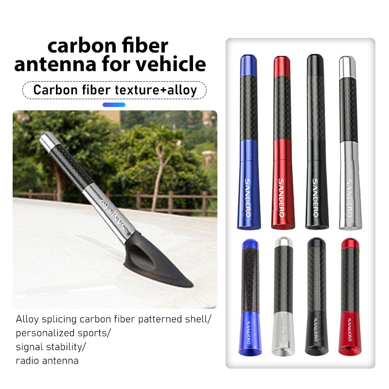 Car Accessories Logo - 8/12CM Evrensel Gelişmiş Sinyal FM AM