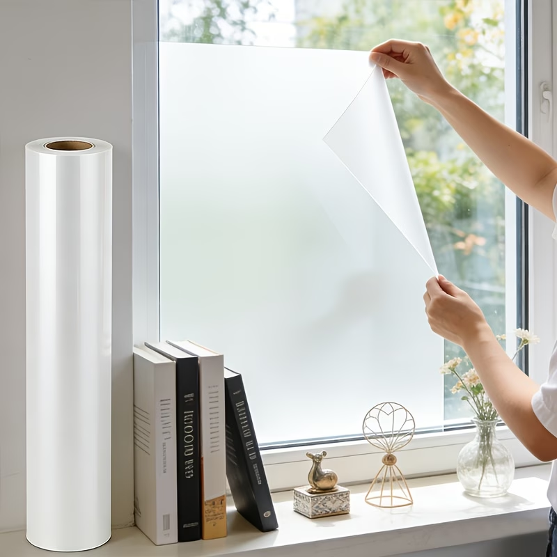 Tinted Window Film - Tek Renk Gizlilik Filmi Buzlu Cam