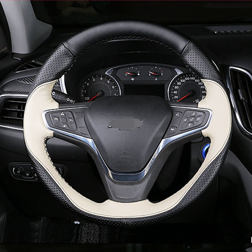 Car Accessories Xl6 - DIY hakiki deri araba direksiyon kılıfı