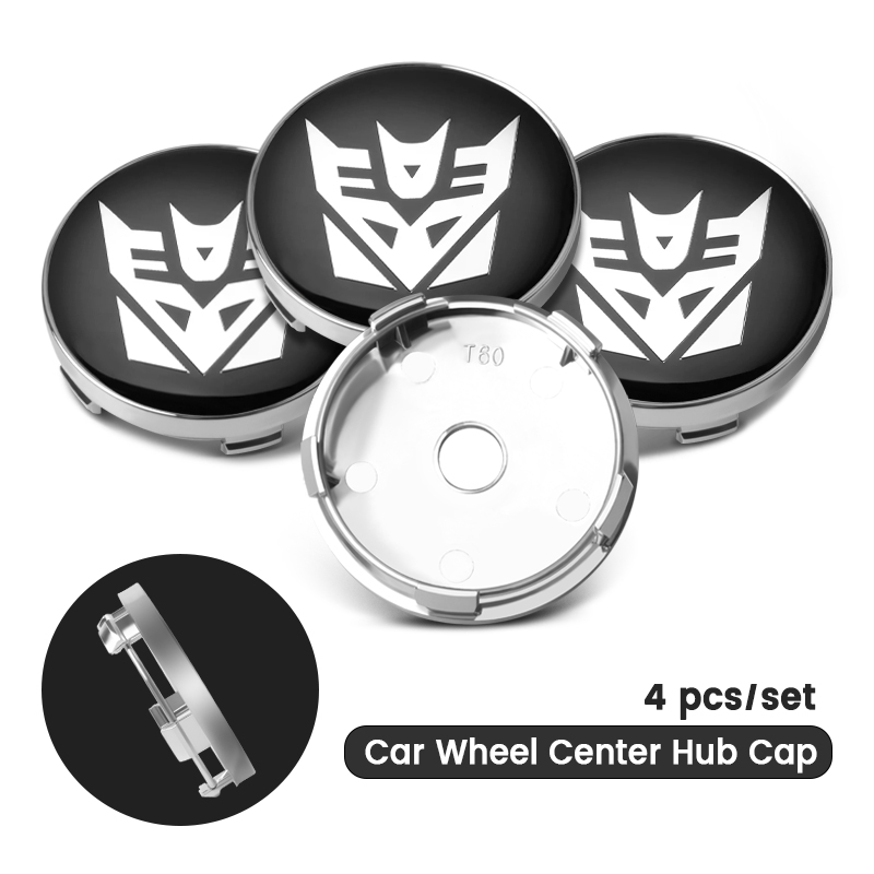 Car Accessories Logo - 4 adet 60mm Transformers Logolu Araba