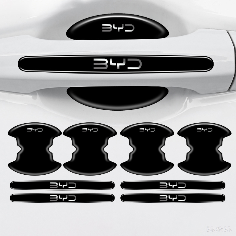 Car Accessories Logo - BYD Logo Araba Kapı Kolu Koruyucu