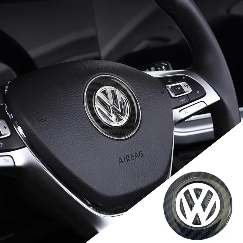 Car Accessories Logo - Yeni Karbon Fiber Araba Direksiyon Simidi