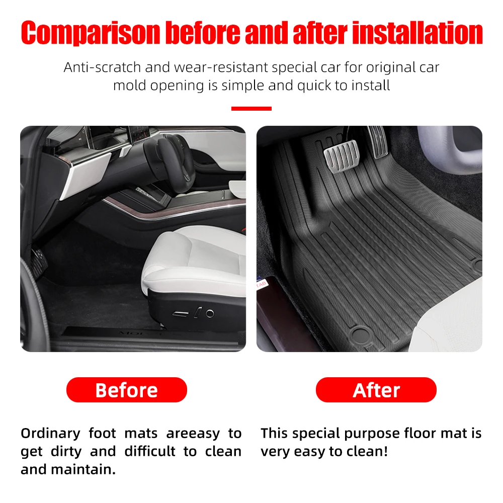 Porsche Macan S T GTS 2014-202 - Car Floor Mat Rubber incelemesi ve fiyatı