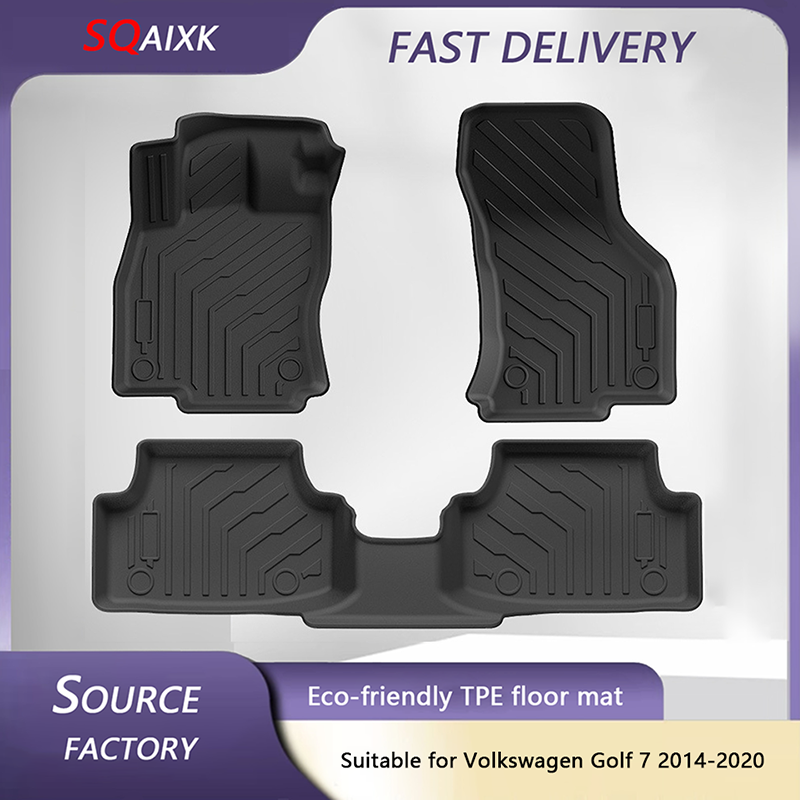 Volkswagen Golf 7 2014-2020 iç - Car Floor Mat Rubber incelemesi ve fiyatı