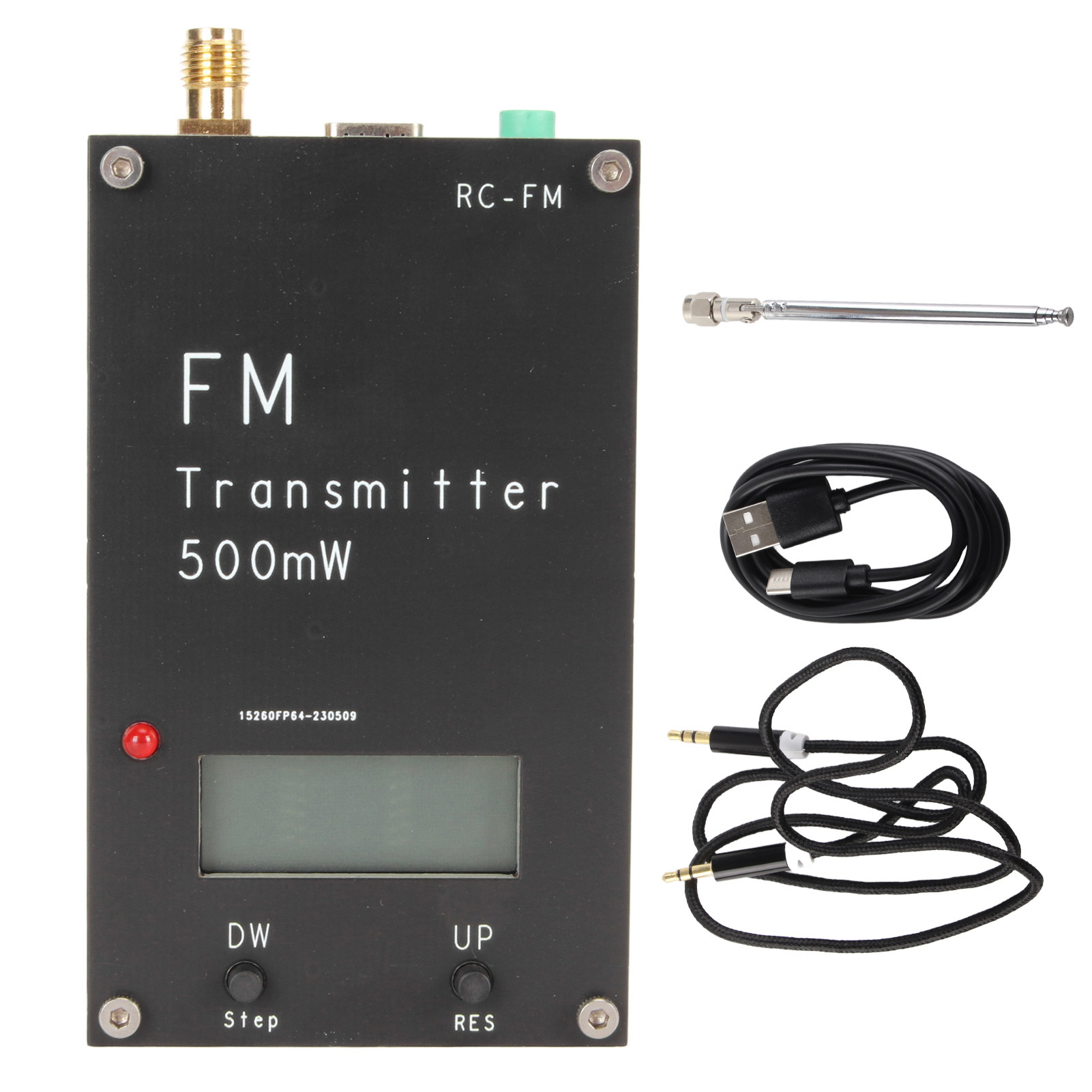 LCD Ekranlı 500mW FM Verici 20 - Fm Transmitter incelemesi ve fiyatı