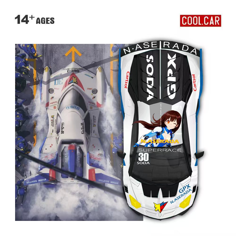 Cool Car 1:64 GTEVO Superrace  - Car Accessories Company incelemesi ve fiyatı