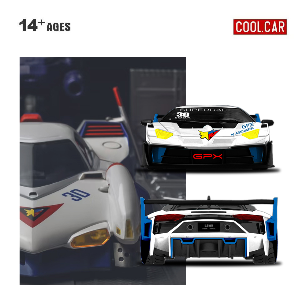 Cool Car 1:64 GTEVO Superrace  - Car Accessories Company incelemesi ve fiyatı