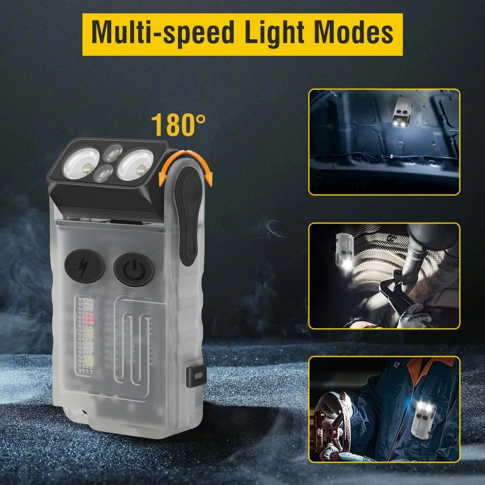BORUiT V20 Buzzer EDC LED Anah - Led Headlight Bulbs incelemesi ve fiyatı