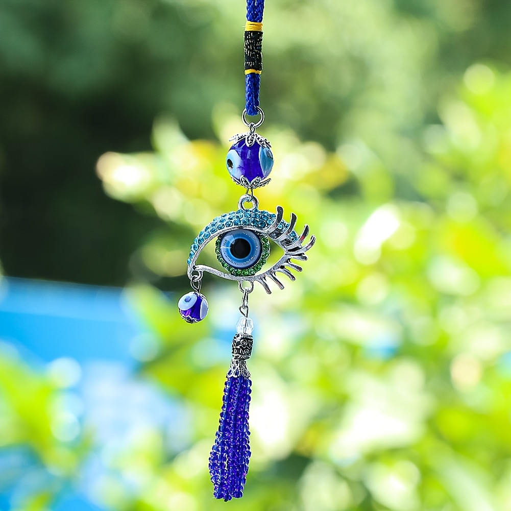1 Adet Mavi Büyülü Göz Püsküll - Car Accessories Evil Eye incelemesi ve fiyatı