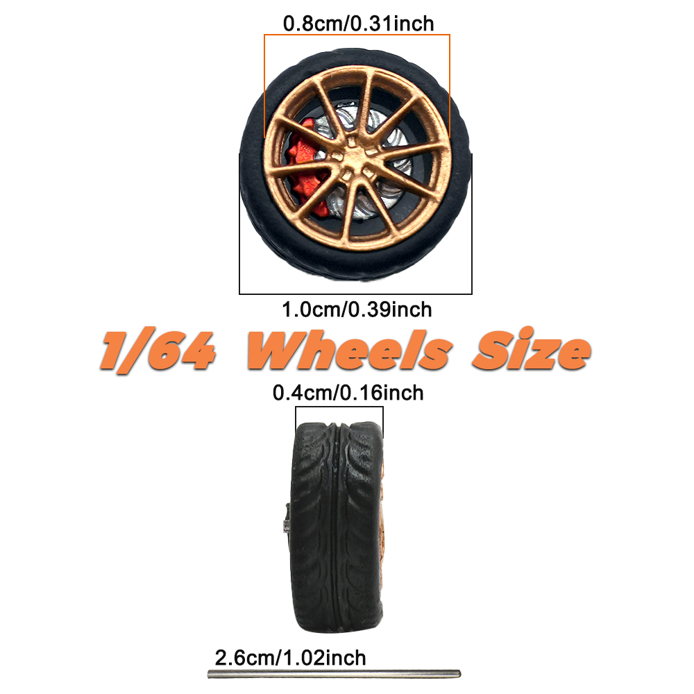1/64 Model Araba Tekerlekleri  - Car Accessories Toy incelemesi ve fiyatı