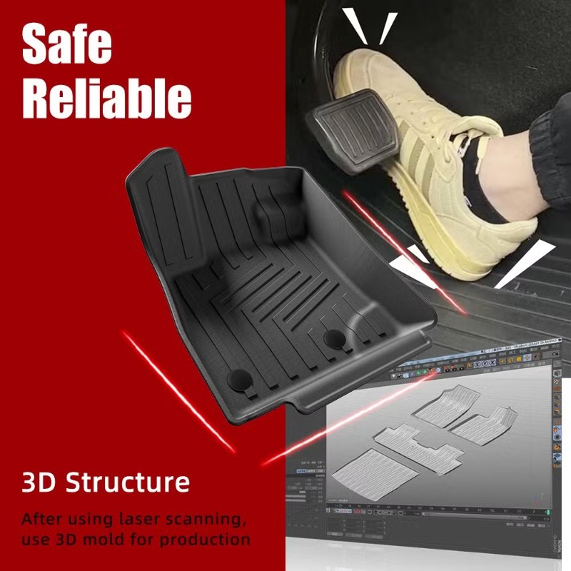 Lynk 08 2023 için Arka Bagaj P - Car Floor Mat Rubber incelemesi ve fiyatı