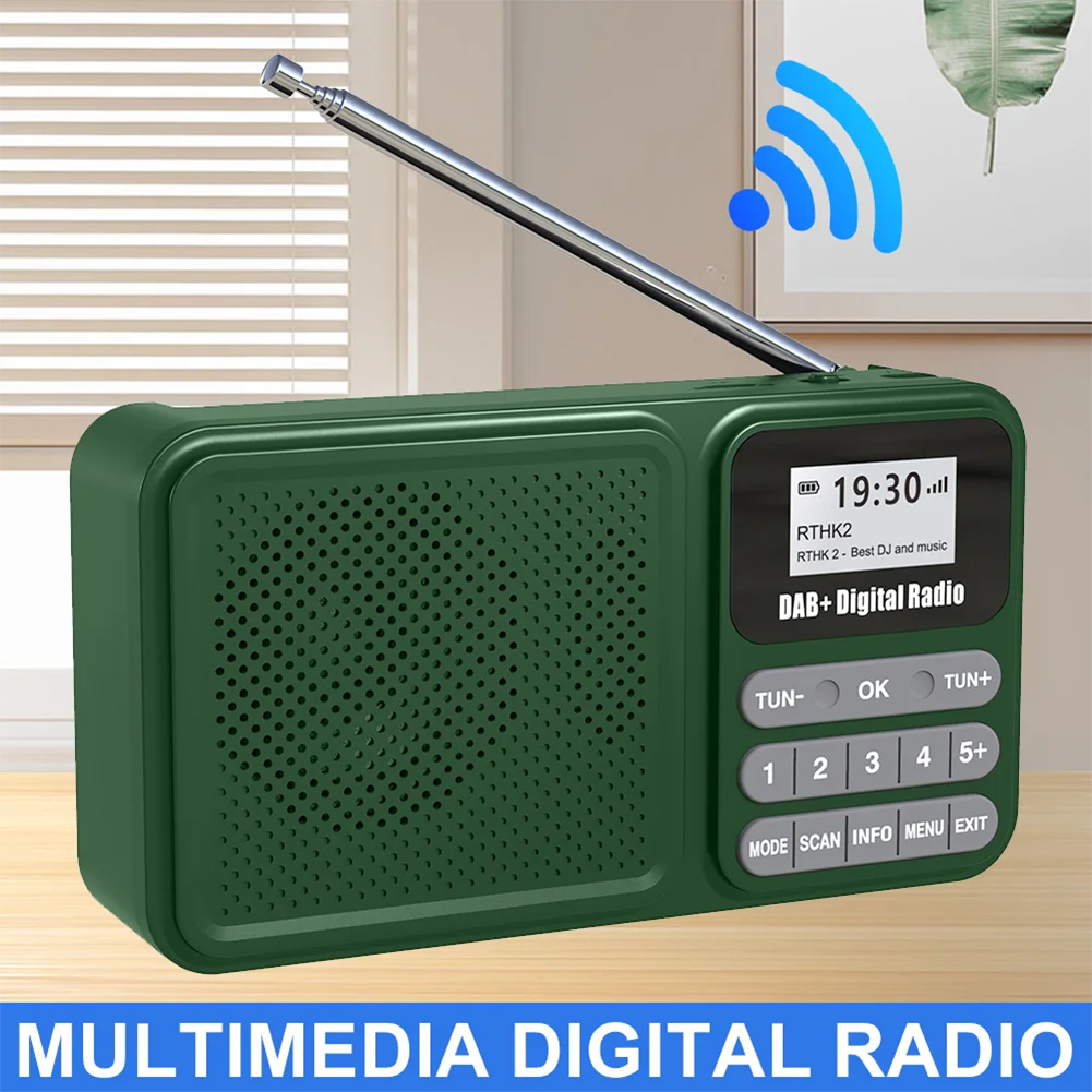 Taşınabilir DAB+ Radyo, LCD Ek - Fm Transmitter incelemesi ve fiyatı