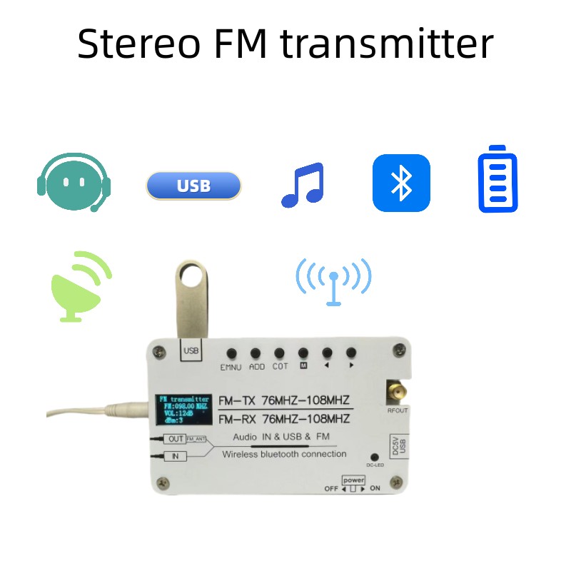 FM stereo verici FM verici 76- - Fm Transmitter incelemesi ve fiyatı