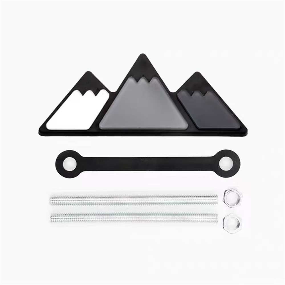 1 Adet Alüminyum 3D Üç Renkli  - Car Accessories Logo incelemesi ve fiyatı